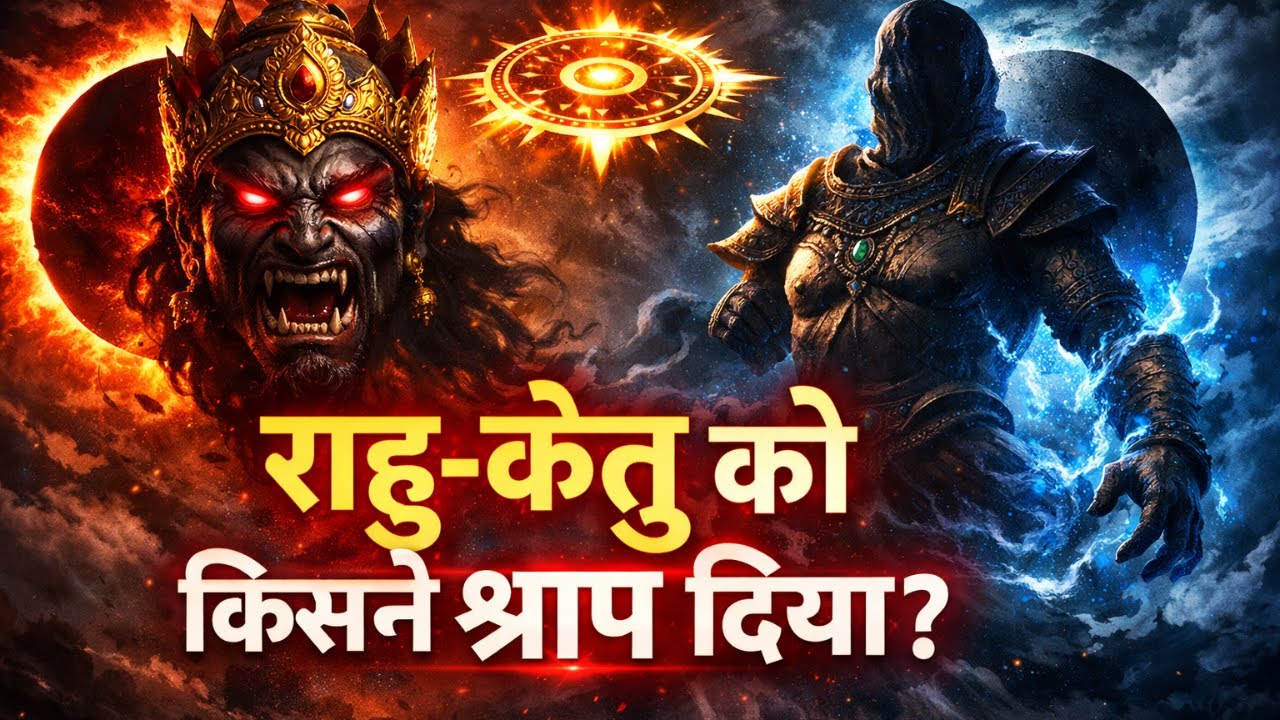 राहु-केतु का जन्म: राहु और केतु को किसने श्राप दिया | Birth of Rahu & Ketu | Who Cursed Rahu & Ketu?