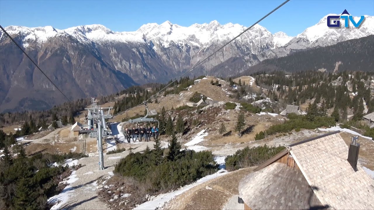 GORENJSKA POROČILA: Velika planina ima novo šestsedežnico