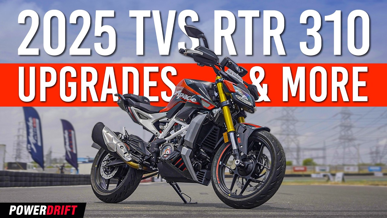 2025 TVS Apache RTR 310 First Ride Review | Big Upgrades? | Worth ₹2.39 Lakh? | PowerDrift