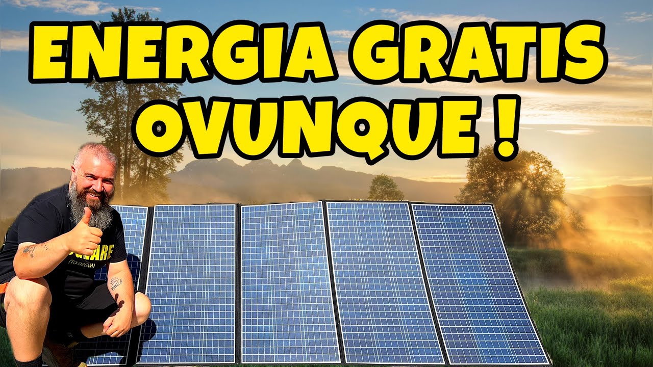 TEST E RECENSIONE PANNELLO SOLARE PORTATILE ALLPOWERS 400W: VALE LA PENA?