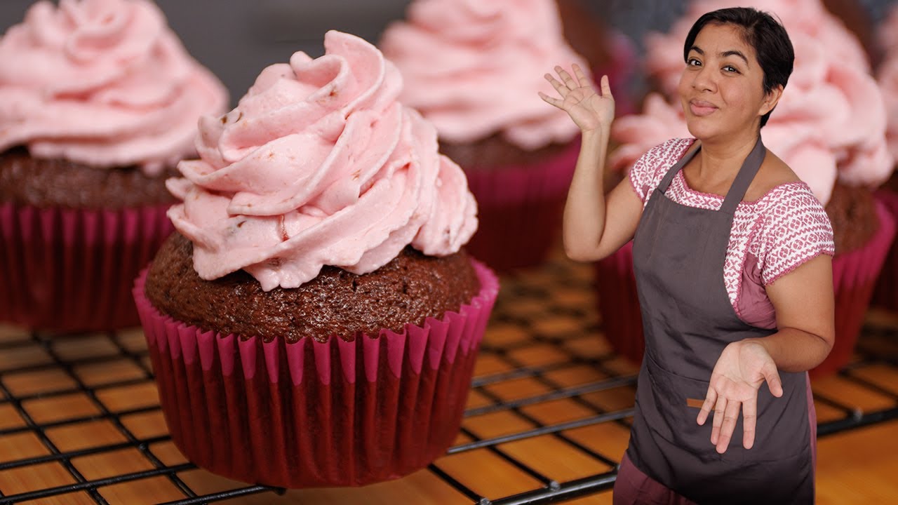 Cupcakes de Chocolate Para San Valentín - ¡Te Enamorarás!