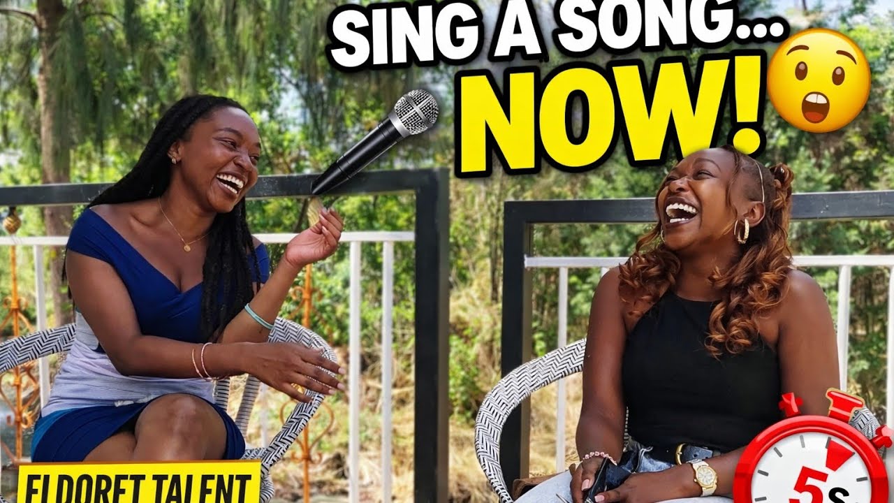 Melody vs Mimo 🎤🔥 | Sing The Word Challenge (Eldoret Edition)