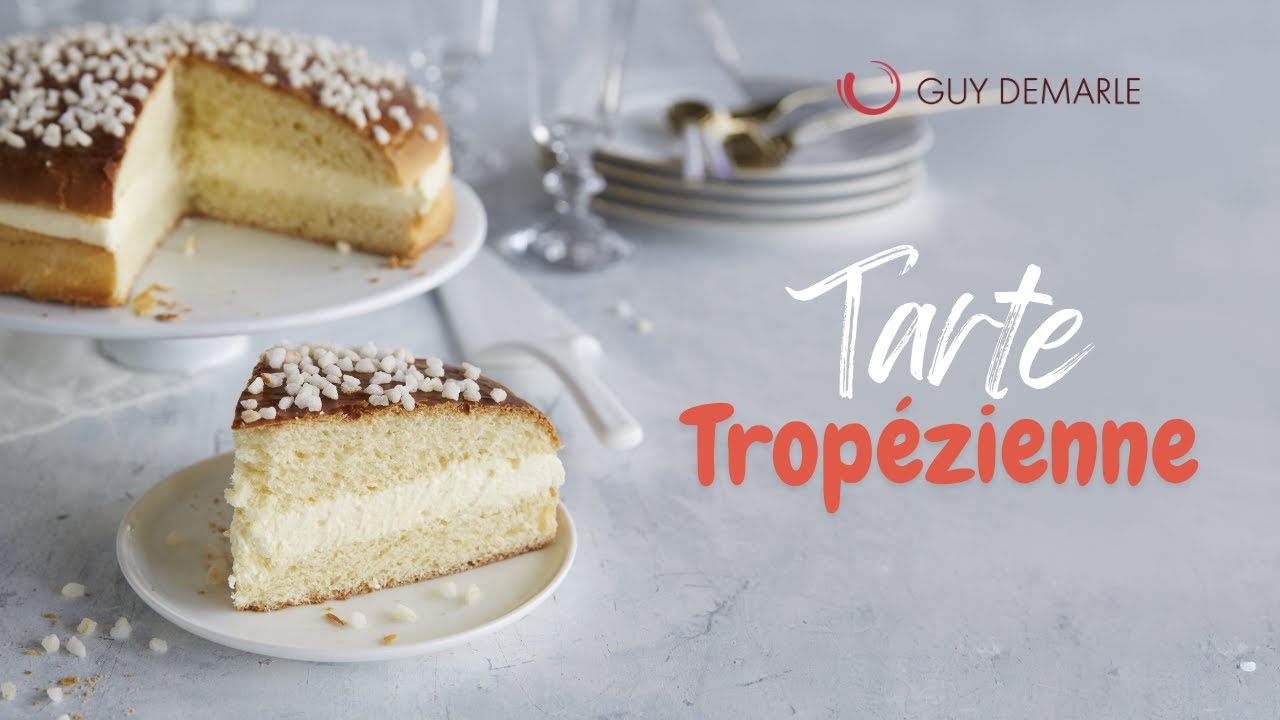TARTE TROPÉZIENNE MAISON, LA RECETTE INCONTOURNABLE ☀️