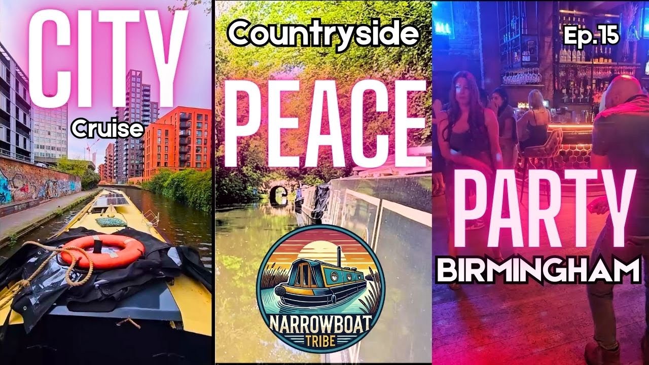 Birmingham to Curdworth – 27 Locks, & a Birmingham Party 🎉🚤