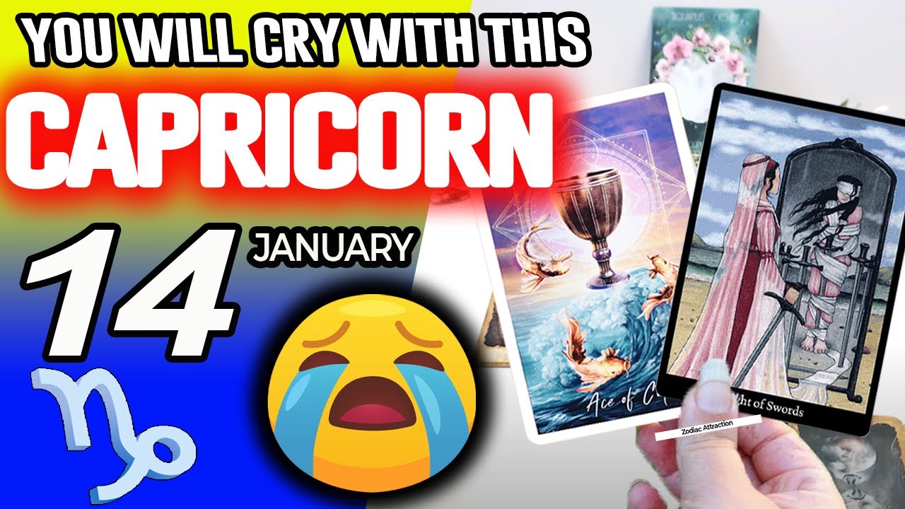 Capricorn ♑😭YOU WILL CRY WITH THIS😭 horoscope for today JANUARY 14 2026 ♑ #capricorn tarot JANUARY