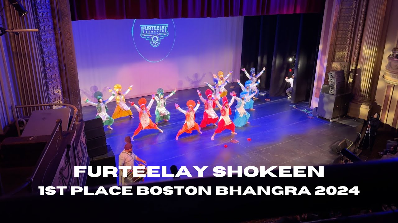 Furteelay Shokeen @ Boston Bhangra 2024 (1st Place) | Left Balcony View | iPhone 15 Pro Max | 4K