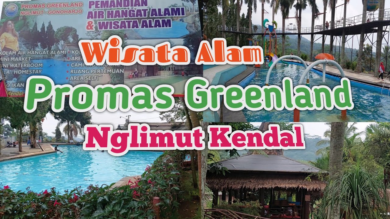 Wisata Alam Promas Greenland Nglimut Gonoharjo Kendal, Fasilitas Villa, Pool dan Resto