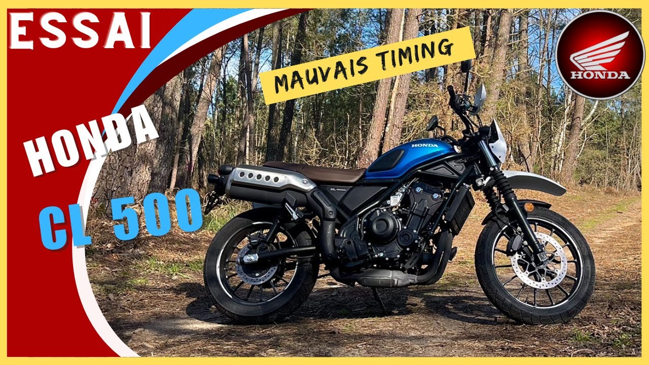 Essai Honda CL 500: La moto anti-dépresseur