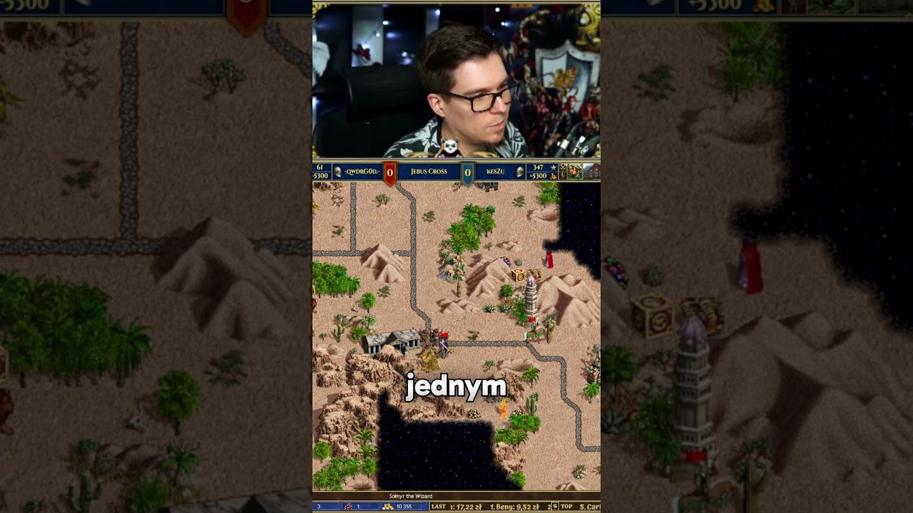 Multiplayer w Heroes 3: Tajemnice generatora map - Jebus Cross kesZu #heroes3 #HotA #HoMM