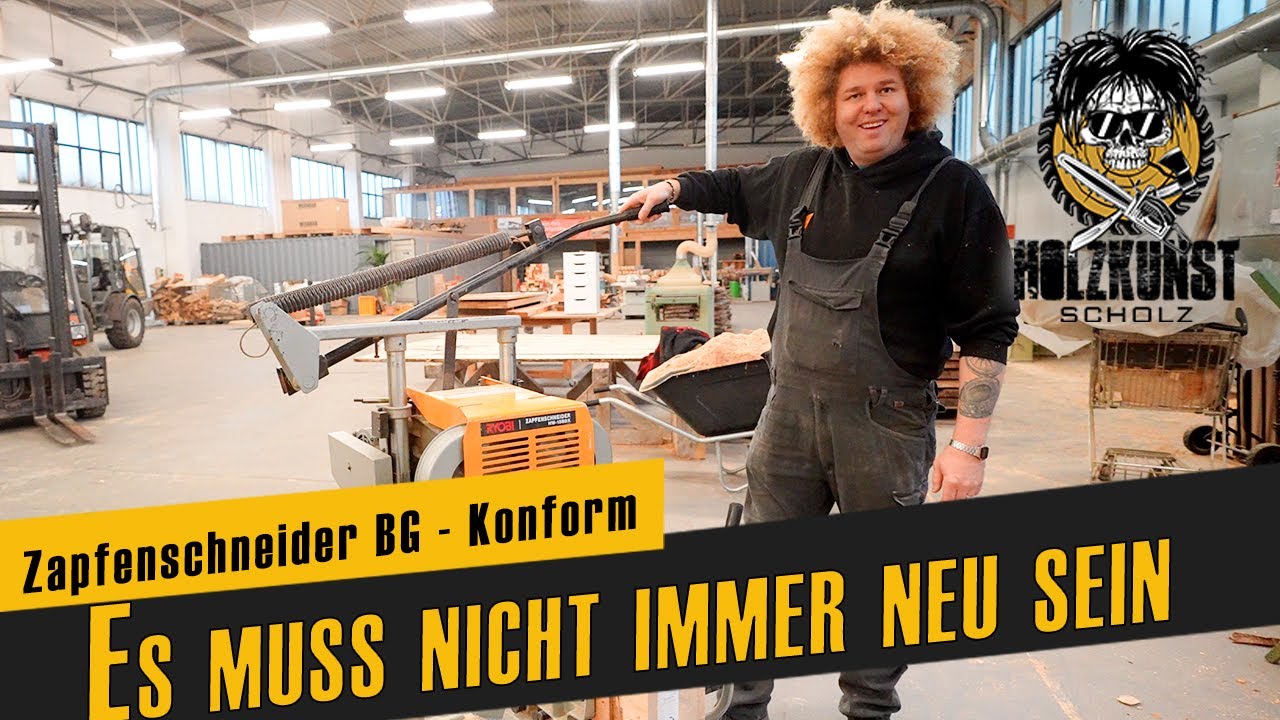 Holzkunst Scholz / Einen Zapfenschneider von früher /