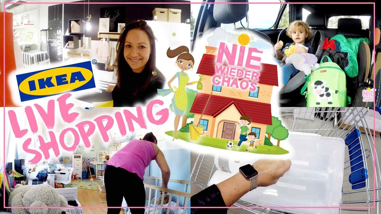 NEUE Serie startet!• NIE WIEDER CHAOS🏡 • Ikea Live Shopping •Folge 1 • Maria Castielle