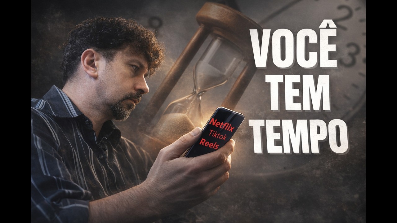 O tempo passa e você continua ai