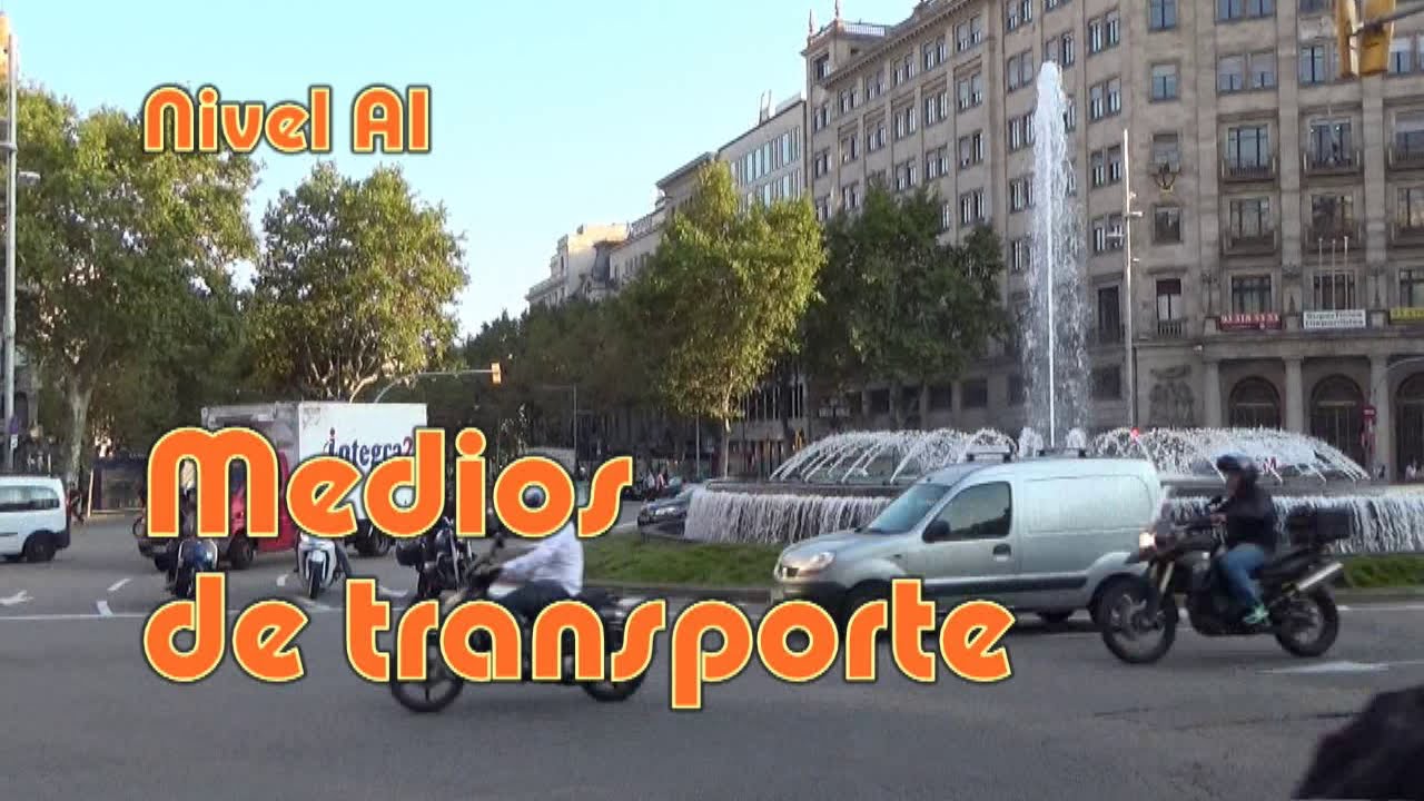 Medios de transporte. Nivel A1