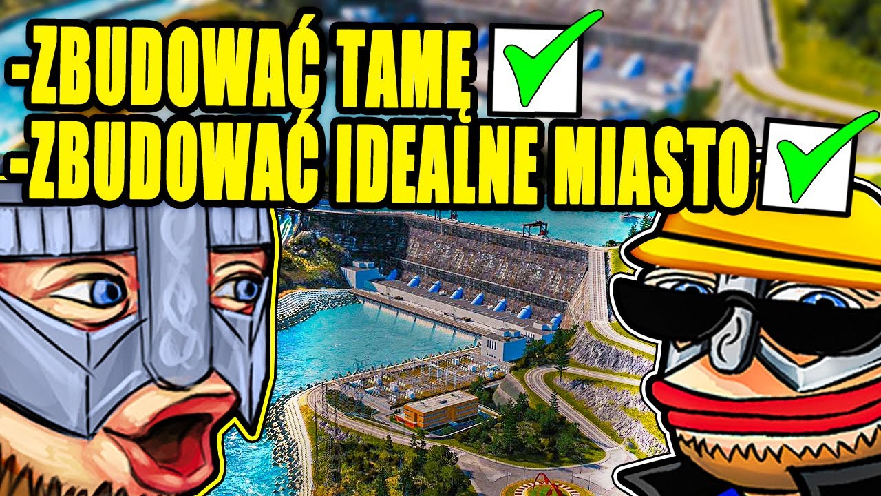 Zbudowałem idealne miasto i tamę! *architekci mnie nienawidzą* - Cities Skylines