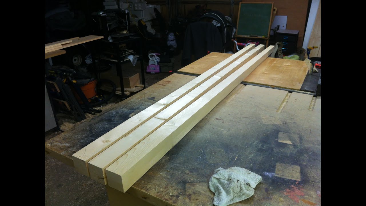 Make a Tapered Bed Post