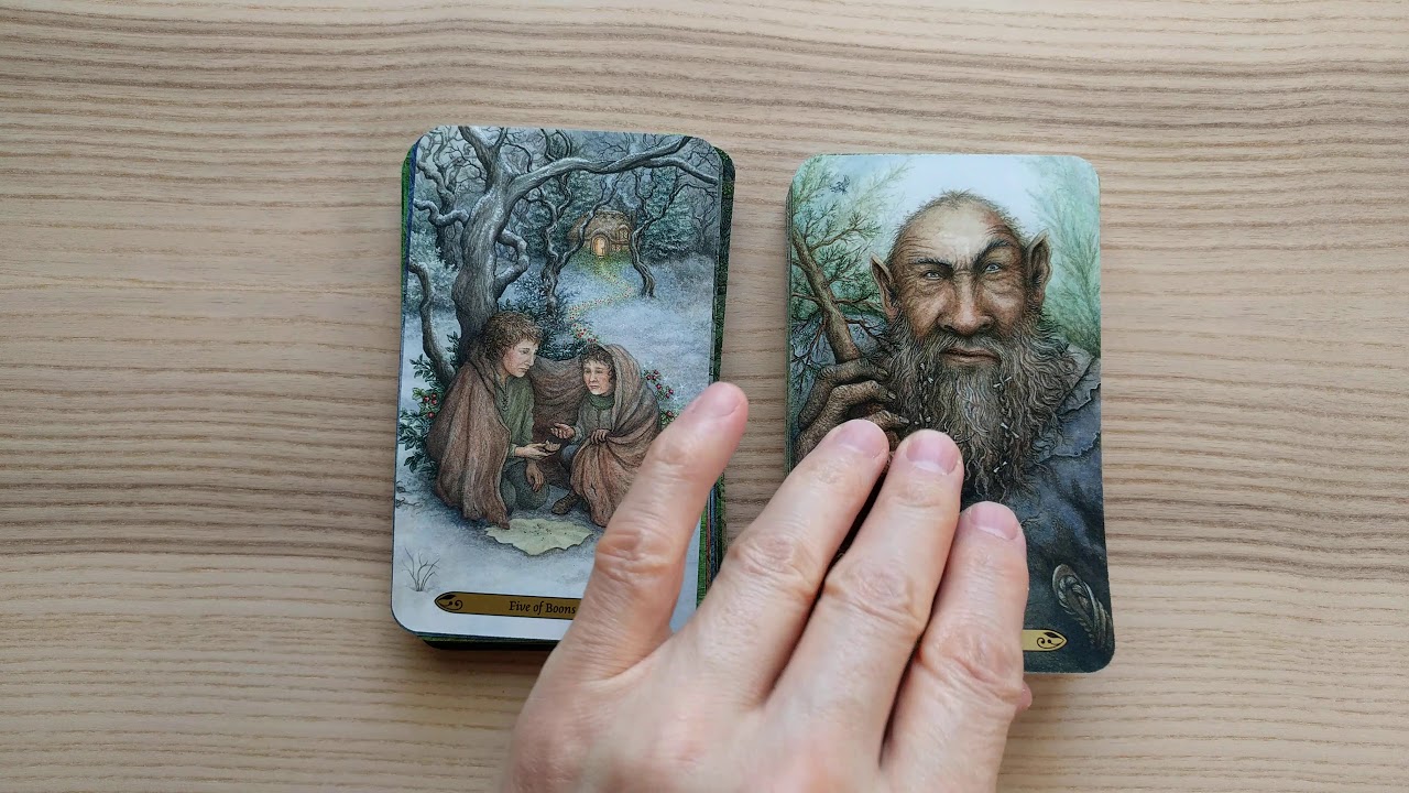 Enchanted Forest Tarot   4k Flip Through