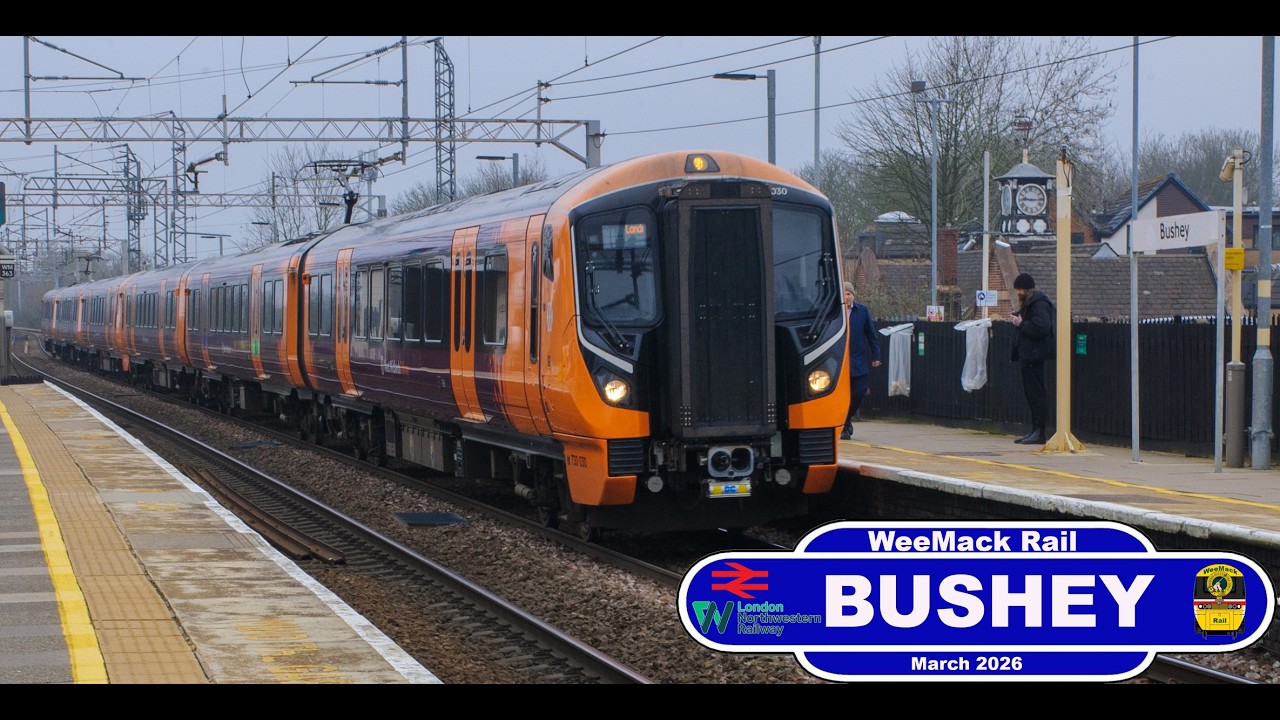 Uk Railways | Bushey | Watford Junction | WCML  | 4th March 2026