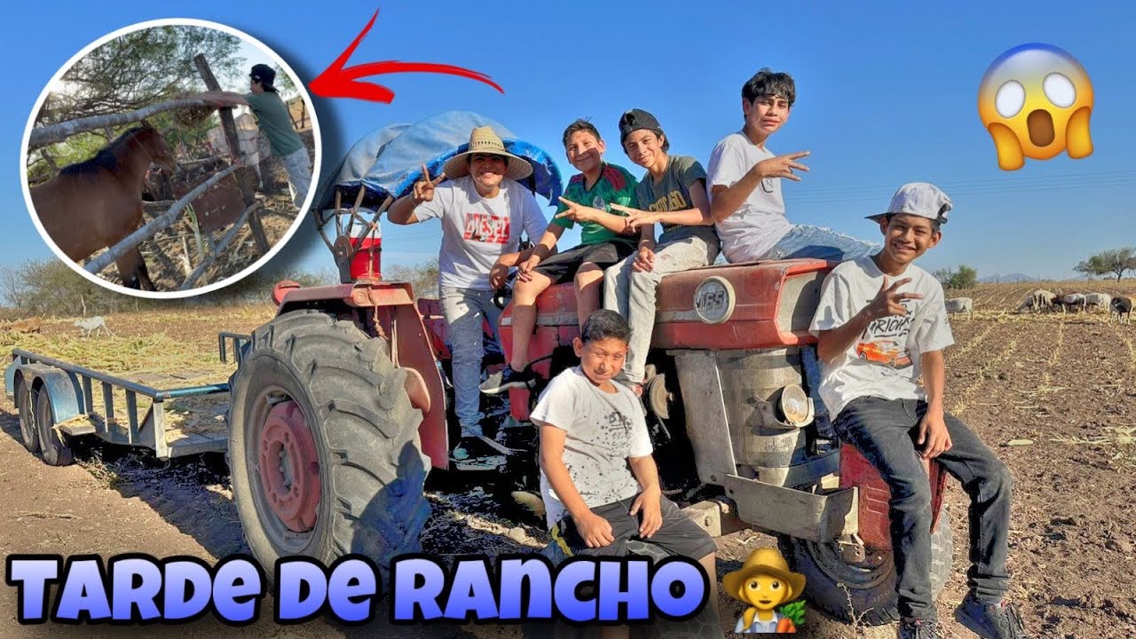FUIMOS ALIMENTAR LOS ANIMALES AL RANCHO 👩‍🌾🐐CON LOS SOÑADORES 🔥/ponchuelas arce