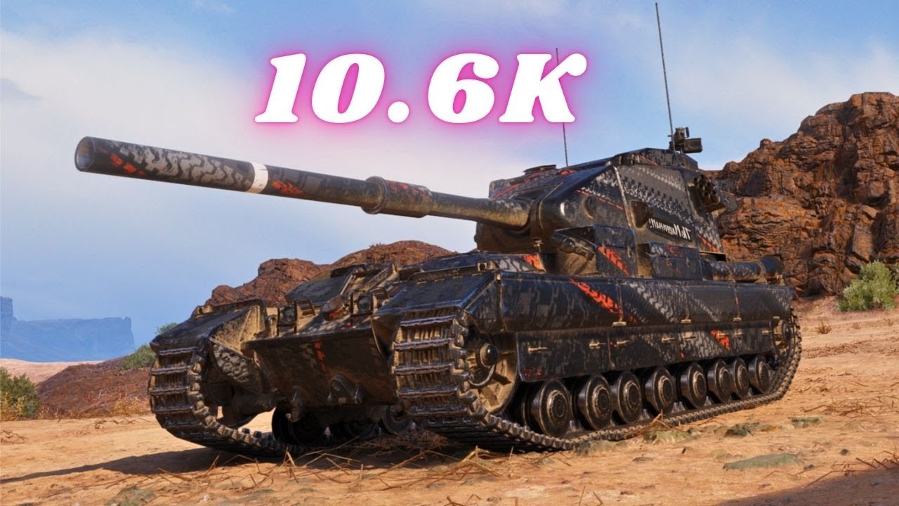 FV215b (183) 10.6K Damage 6 Kills World of Tanks
