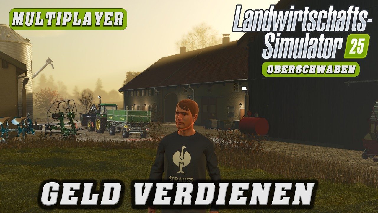 LS25 MP Oberschwaben - Geld verdienen und neue Maschinen kaufen!