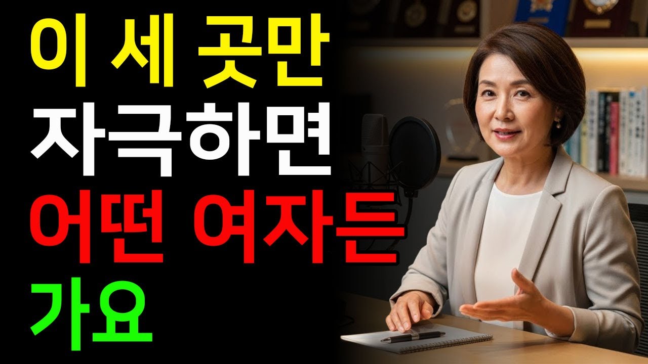 이 세 곳만 자극하면 어떤 여자든 가요 🔥 노년건강 톡톡