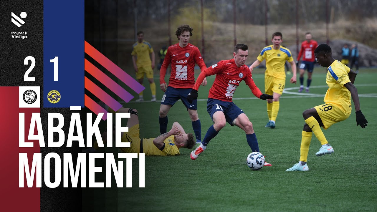 5. kārta: FS Jelgava 2:1 SK Super Nova (Labākie momenti)
