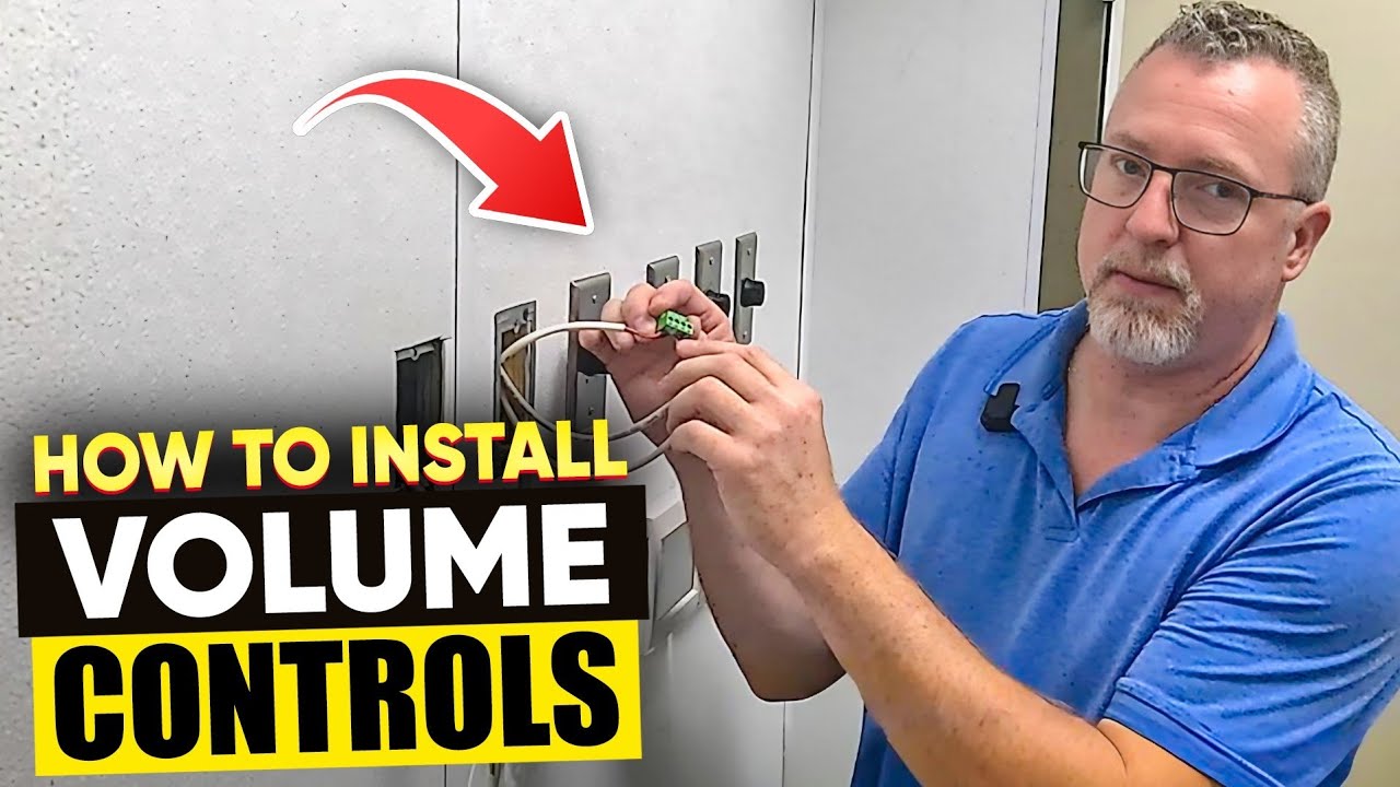 How to Install Multi-Zone Speaker Volume Controls and Amplifier | #cloudworkpro #fieldnation