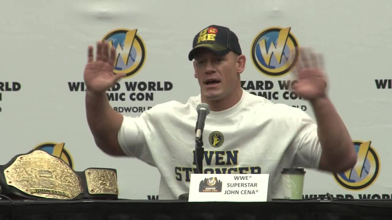 Austin Comic Con 2013  - One on One with WWE Superstar John Cena