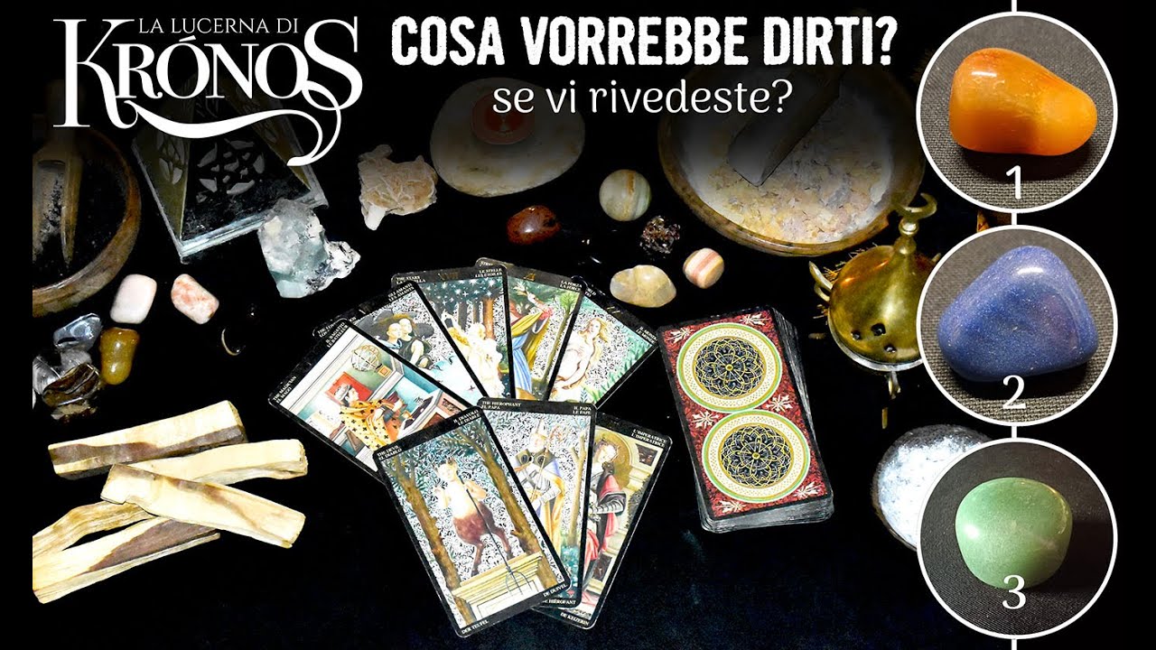 Cosa vorrebbe dirti? 🔮  se vi rivedeste? #tarocchiinterattivi
