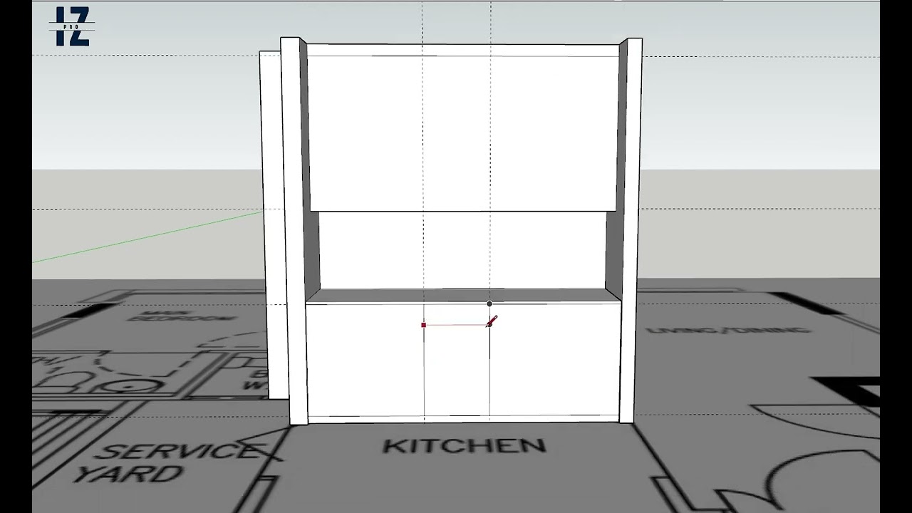 3-Room BTO Kitchen Cabinet Layout For Small HDB Kitchen (Case Study)
