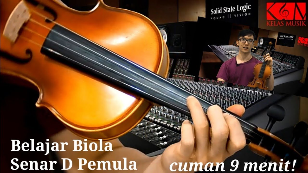 Belajar Biola Pemula Senar D Lengkap Dengan Latihan
