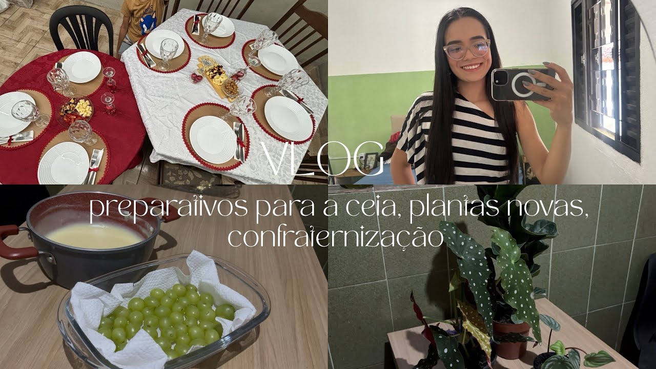 VLOG - Últimos dias de 2025, organização para a ceia, moradoras novas - Maria Clara Castro 