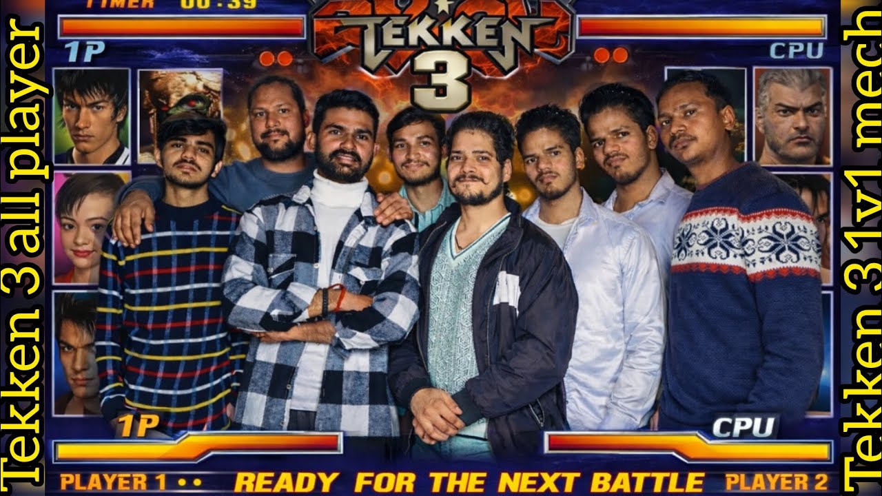 Tekken 3 Devid vs all team game master🕹️🕹️🔥 Doctor b 🔥 Jin🔥 Paul 🔥 game play #gaming #video 