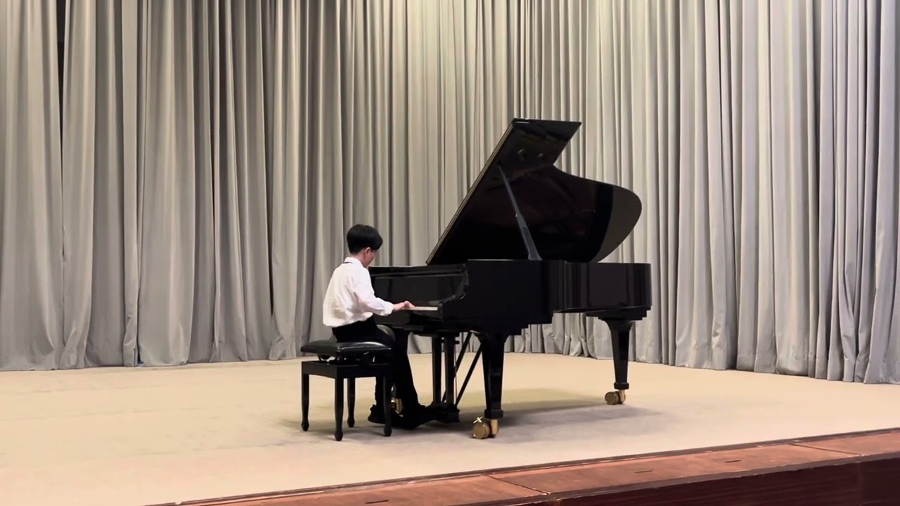 2024 피아노 연주회 - Chopin Nocturne OP.9 NO.2 리허설