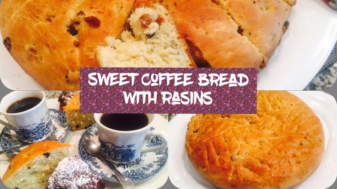 How To Make Holiday Sweet Himbasha Coffee Bread With Raisins