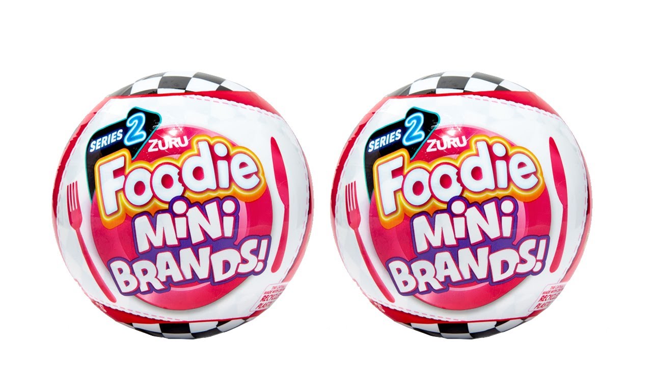 Zuru 5 Surprise Foodie Mini Brands Series 2 Unboxing Review