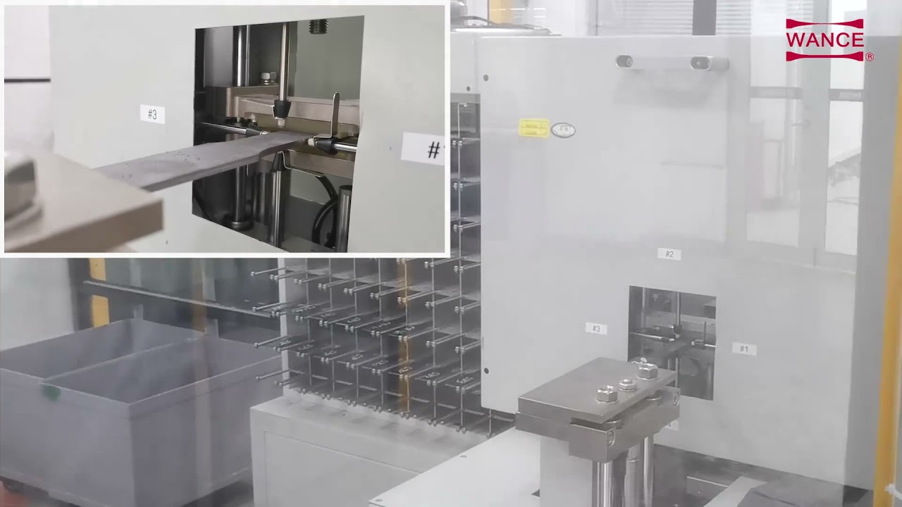 250kN Robotic tensile testing machine for flat sample test