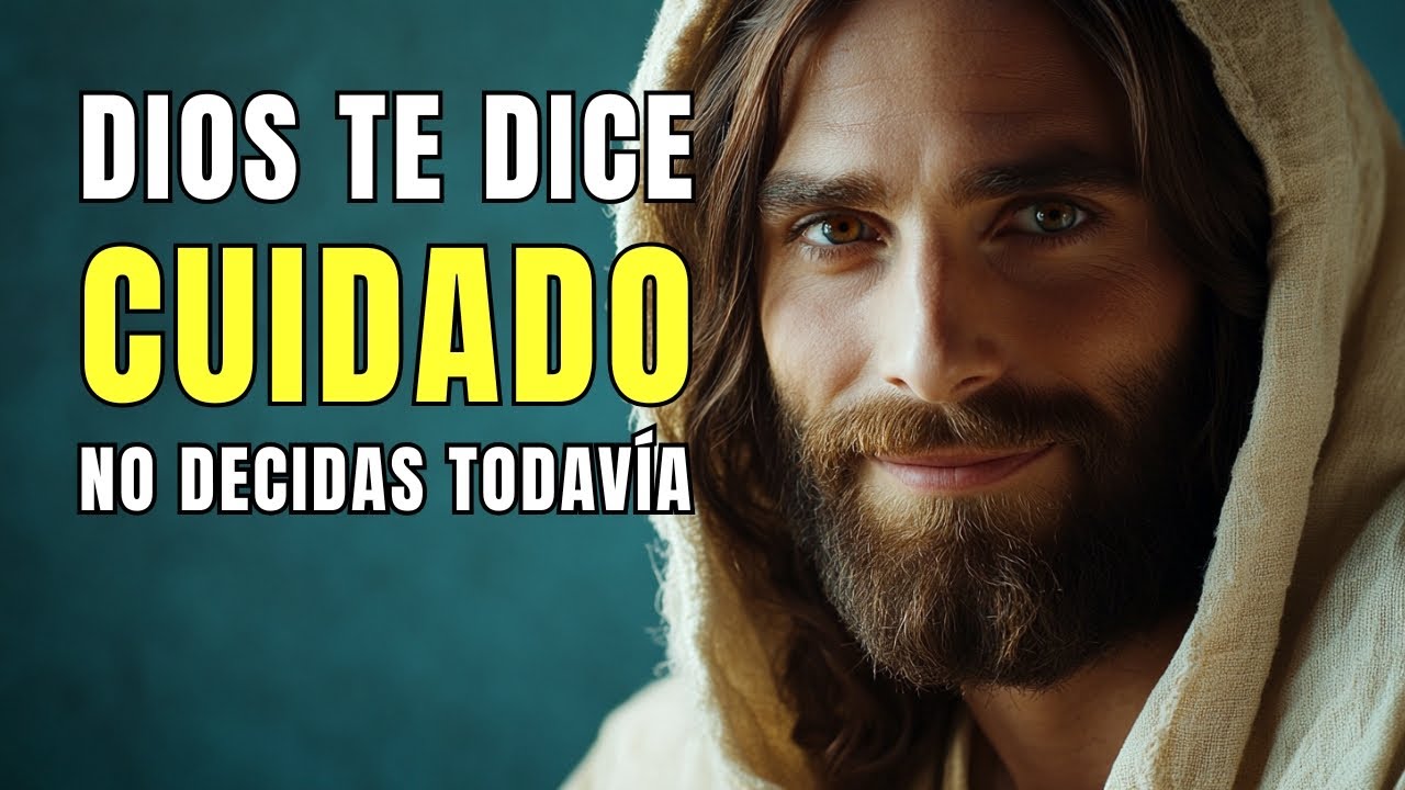 DIOS TE DICE: NO TOMES ESA DECISIÓN SIN ESCUCHAR ESTE MENSAJE PRIMERO