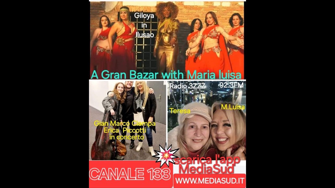 Gran Bazar N.141 - Eccellenze Italiane in Australia: Il Concerto di G.Marco Ciampa ed Erica Piccotti