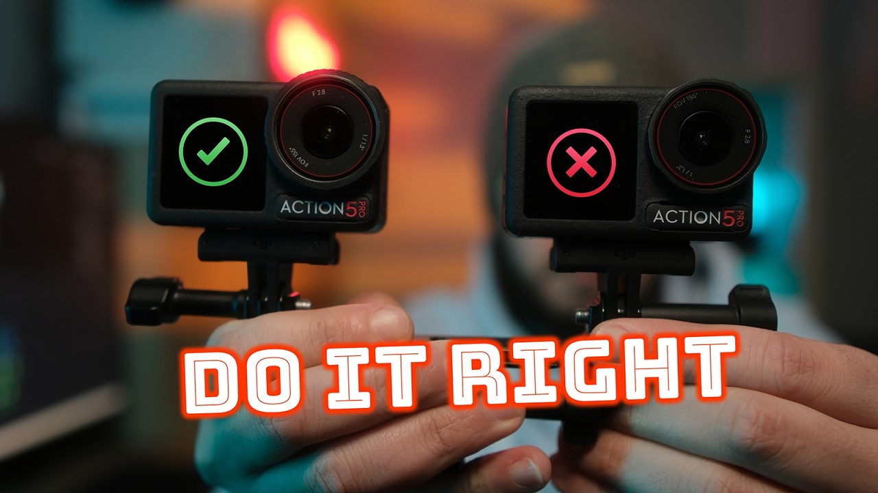 Best Low Light Settings for DJI Osmo Action 5 Pro