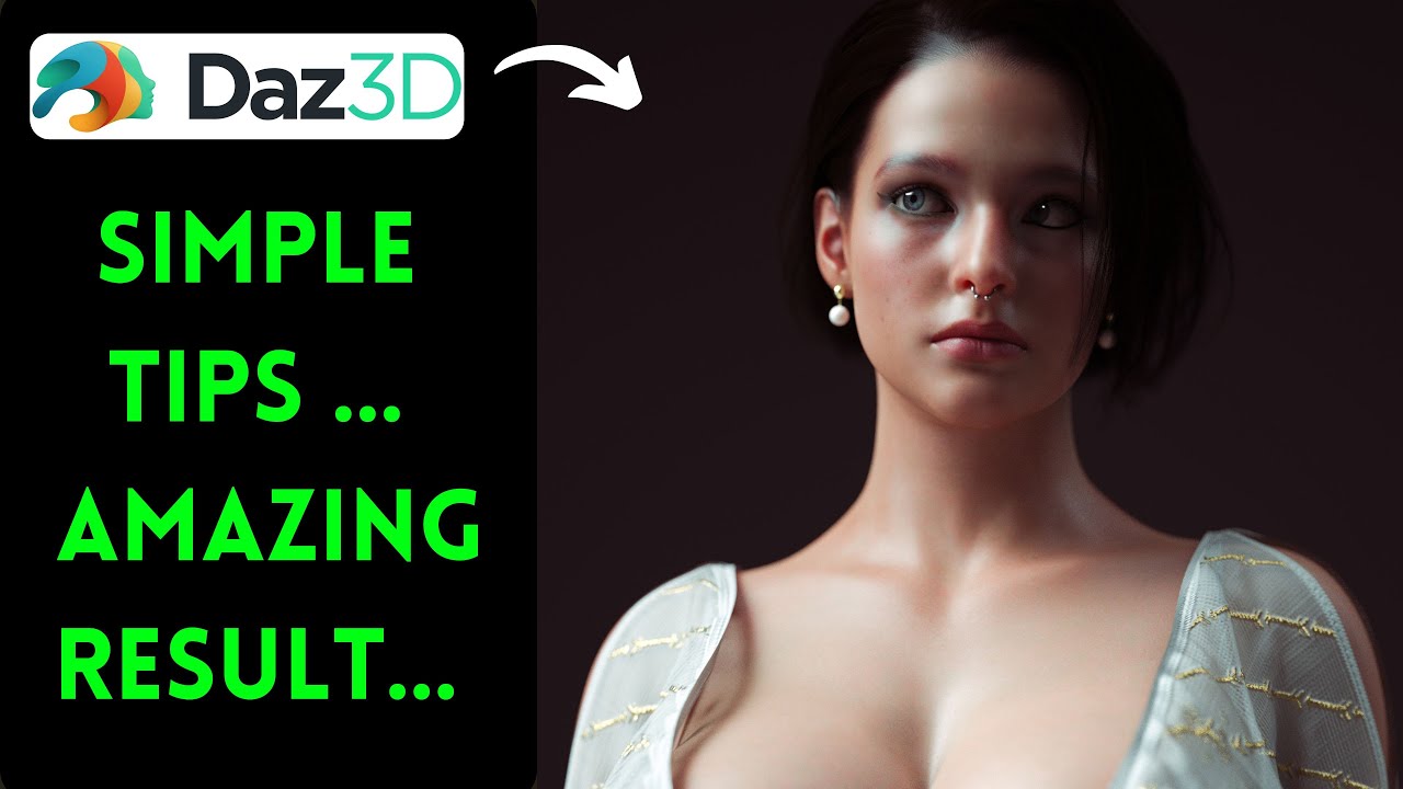 #dazstudio | Simple tips for better skin look for #daz3d characters