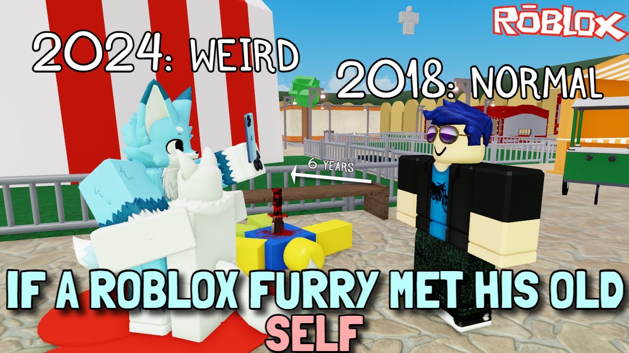 If A ROBLOX Furry Met His Old Self