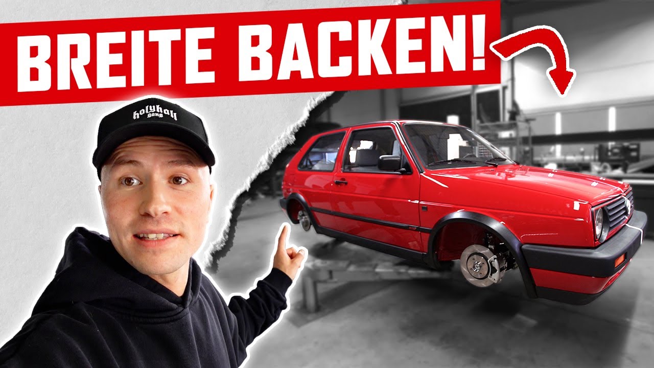 Holyhall | BREITE BACKEN! | VW Golf 2 🔥