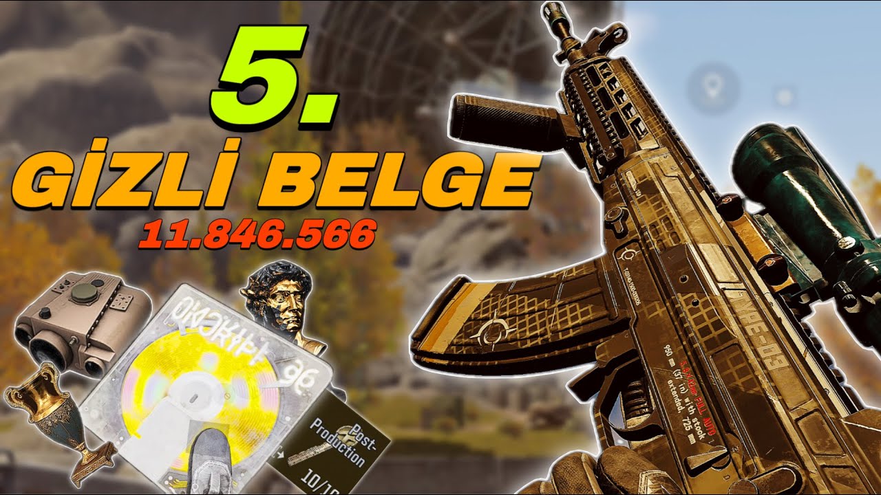 4 Sezon Sonra Gizli Belge Buldum 🔥Cepanelik 80k T03 Gameplay🔥Arena Breakout