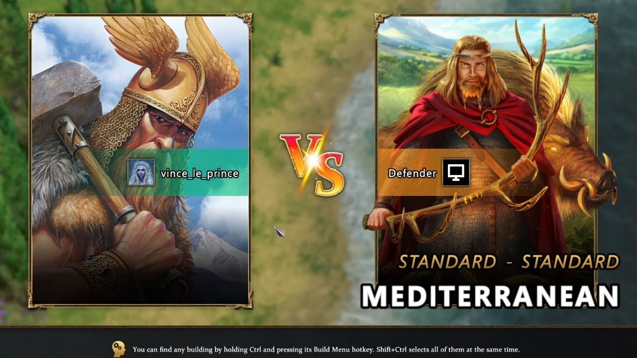 Age of Mythology Retold | Skirmish | 1v1 | Mediterranean | No Commentary