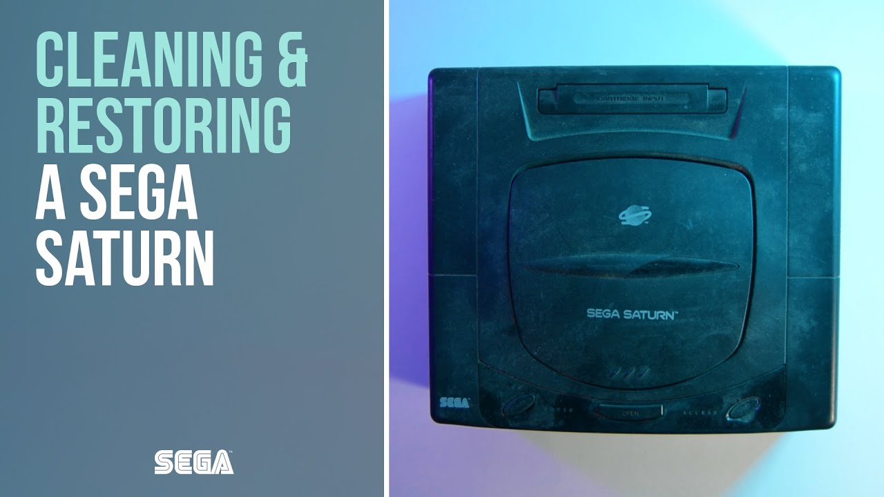 Cleaning and Restoring and Old Sega Saturn