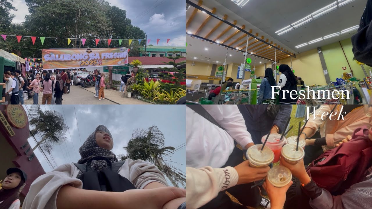 College diaries: A very late salubong sa freshies, catching up with my friends, grocery errands 🛒