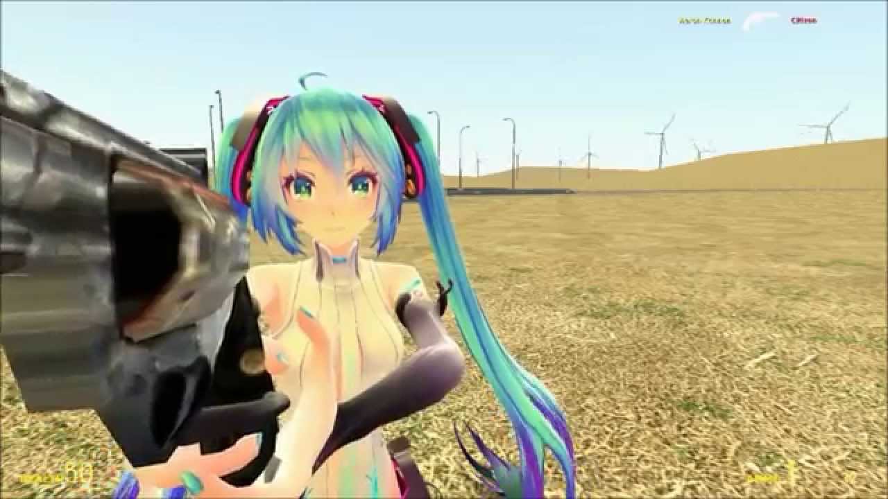 Zuando O GMOD com Hatsune Miku