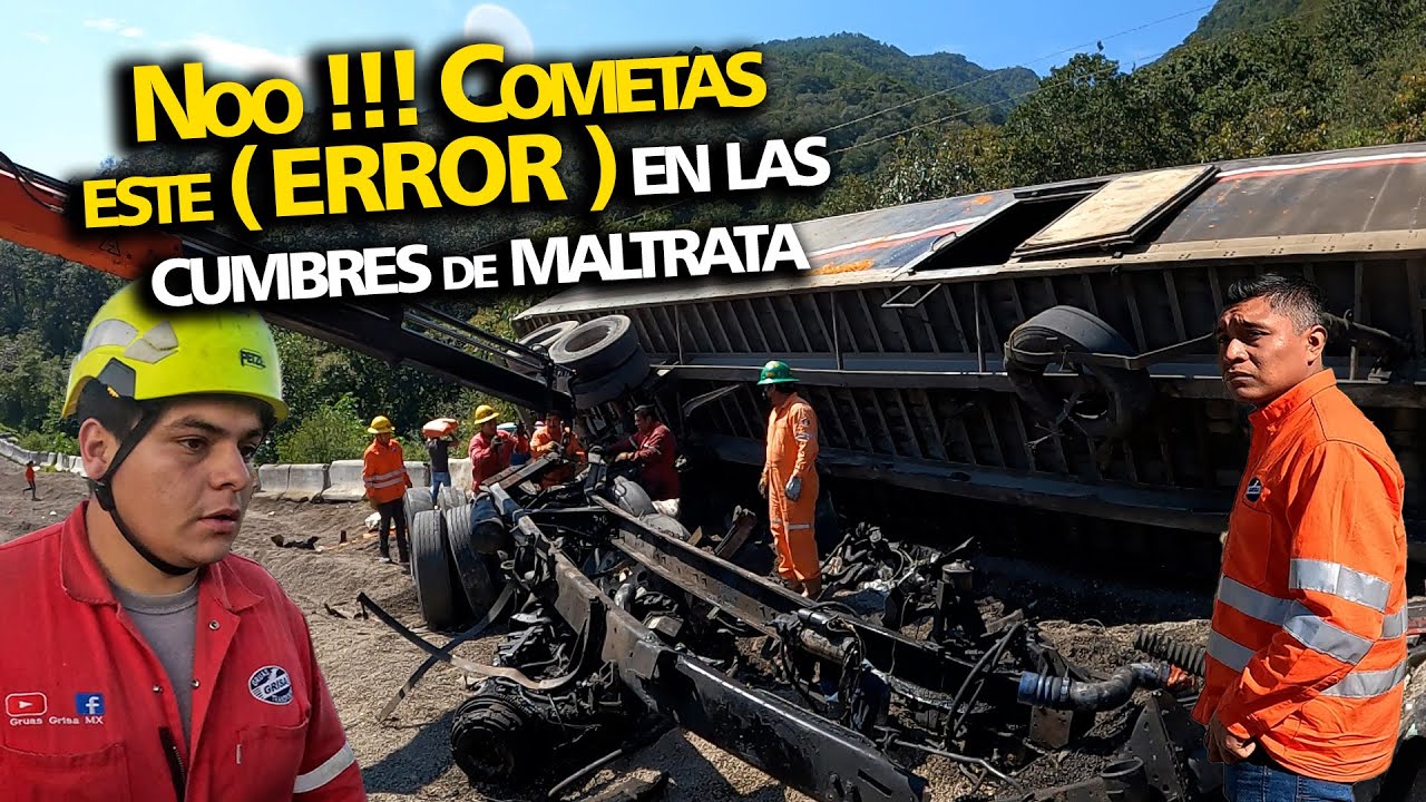 Noo !!! Cometas este ( ERROR ) en las CUMBRES de MALTRATA.