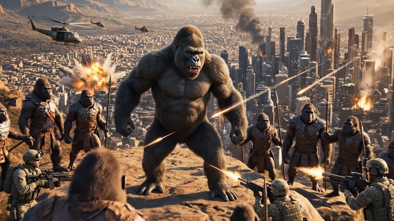 “EVO-13 Catastrophe: When Apes Became Super-Intelligent Warriors”